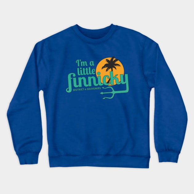 I'm a little Finnicky Crewneck Sweatshirt by RachaelMakesShirts